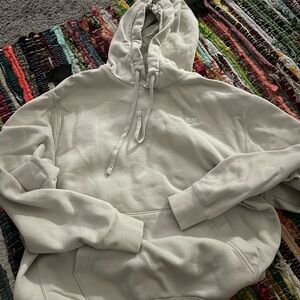 Nike Men's Taupe Hoodie Sweater